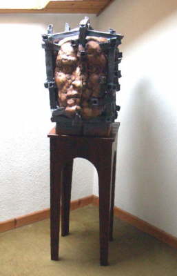 Kleines Podest fr eine Skulptur